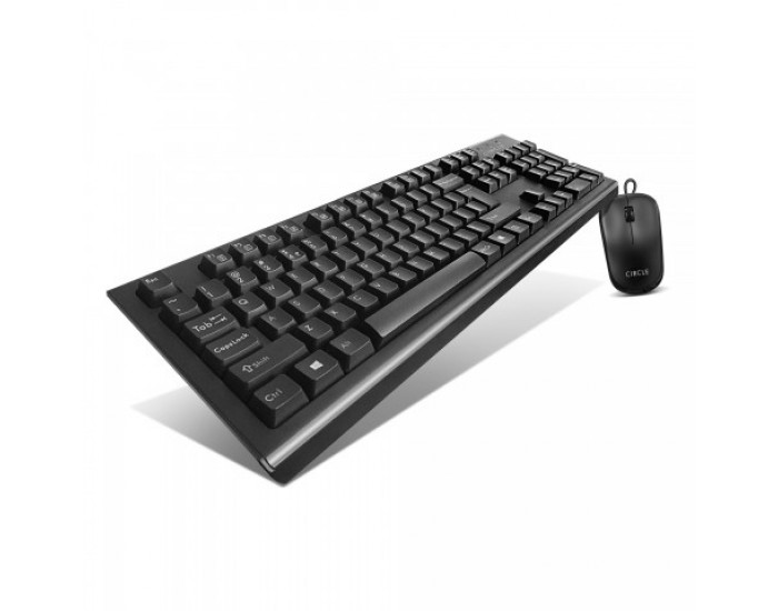 CIRCLE KEYBOARD MOUSE COMBO WIRED USB C50 (3 YEARS)